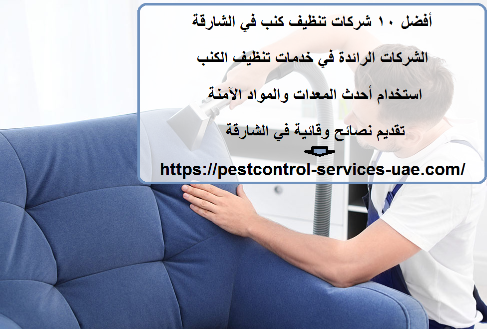 أفضل 10 شركات تنظيف كنب في الشارقة