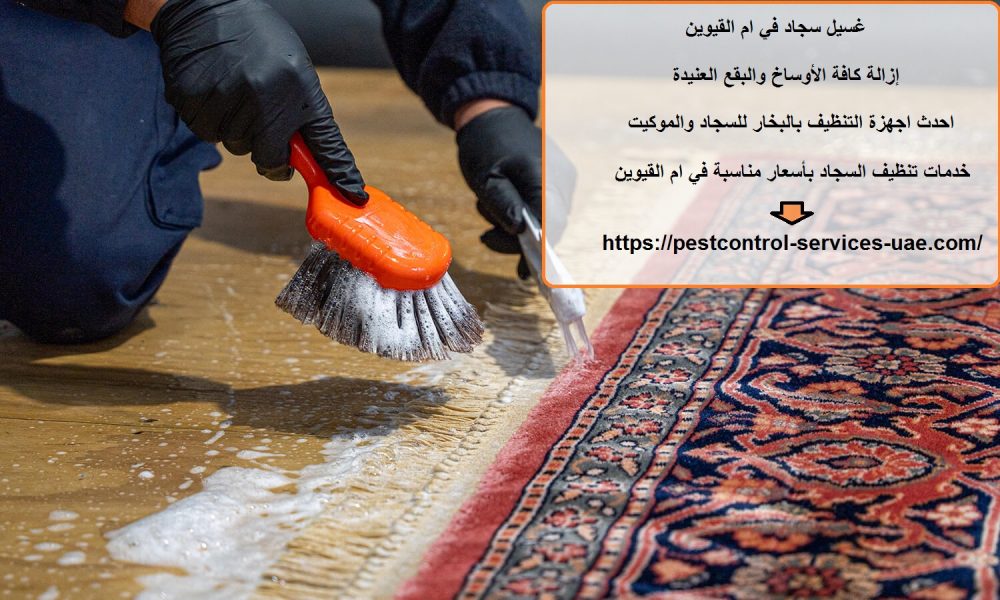 غسيل سجاد في ام القيوين