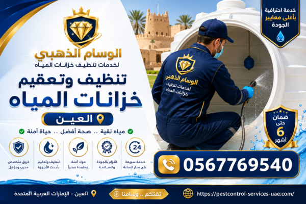 شركة تنظيف خزانات في العين